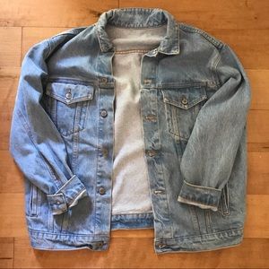 vintage wash denim jacket